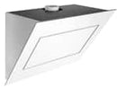 Falmec Quasar Kopffreihaube 90 cm Weiß
