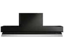 Falmec Virgola Touch Comfort Flachschirmhaube 90 cm Schwarz