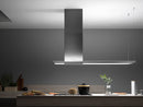 Falmec Zenith NRS Inselhaube 180 cm Edelstahl/Glas