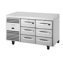 True Schubladen-Thekenkühlschrank TCR1/2