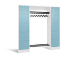 C+P Offene Garderobe, H1950xB1870xT480mm