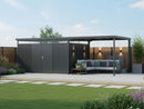 StarLine Metall Gerätehaus Modell Solidum 19,60 m²