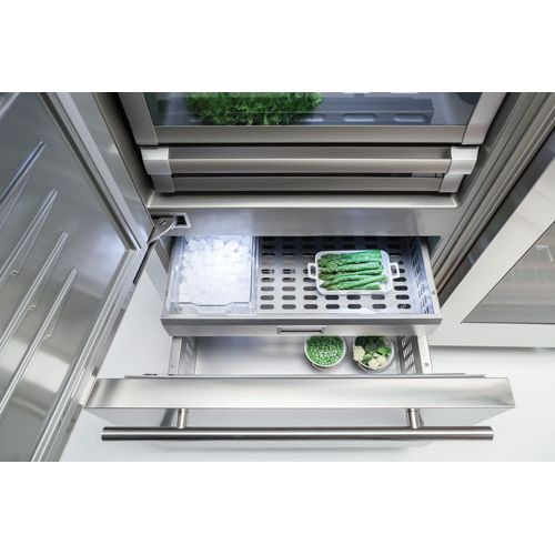 Fhiaba Side-by-Side Refrigerator - Integrated Freezer S7490TST, 75 cm, Built-in without Front Panel