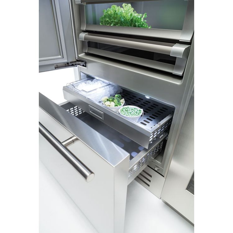Fhiaba Brilliance BS8990TST refrigerator-freezer, 90 cm, stainless steel