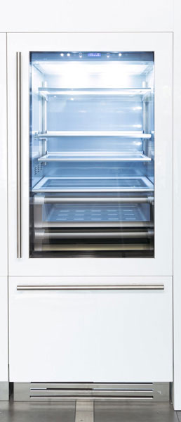 Fhiaba Side by Side Kühlschrank -Freezer Integrated S8990TGT, 90 cm, Einbau ohne Front