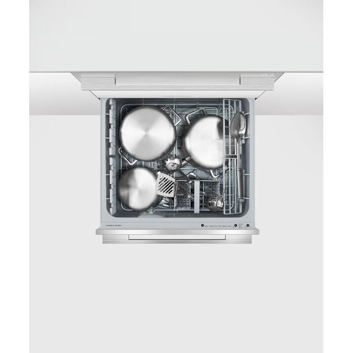 Fisher & Paykel Doppelte Schublade Spülmaschine DD60DDFHX9 Edelstahl