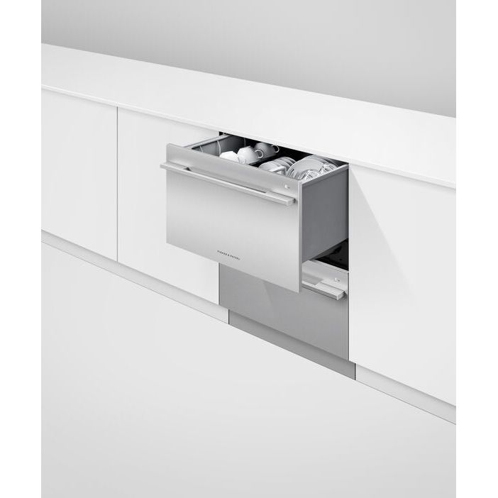 Fisher & Paykel Doppelte Schublade Spülmaschine DD60DDFHX9 Edelstahl