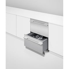 Fisher & Paykel Doppelte Schublade Spülmaschine DD60DDFHX9 Edelstahl – Vorschau 4