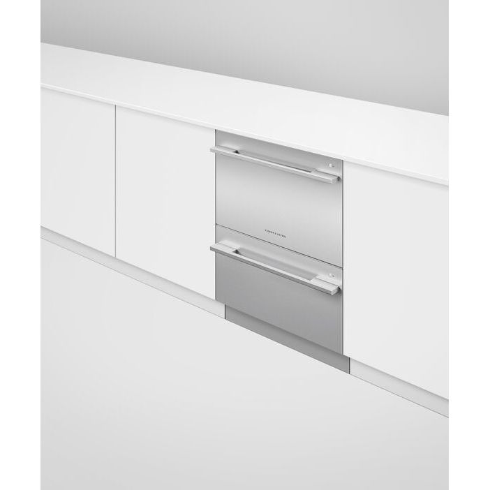 Fisher & Paykel Doppelte Schublade Spülmaschine DD60DDFHX9 Edelstahl