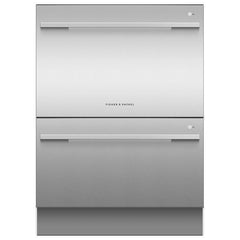 Fisher & Paykel Doppelte Schublade Spülmaschine DD60DDFHX9 Edelstahl – Vorschau 1