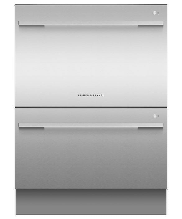 Fisher & Paykel Doppelte Schublade Spülmaschine DD60DDFHX9 Edelstahl