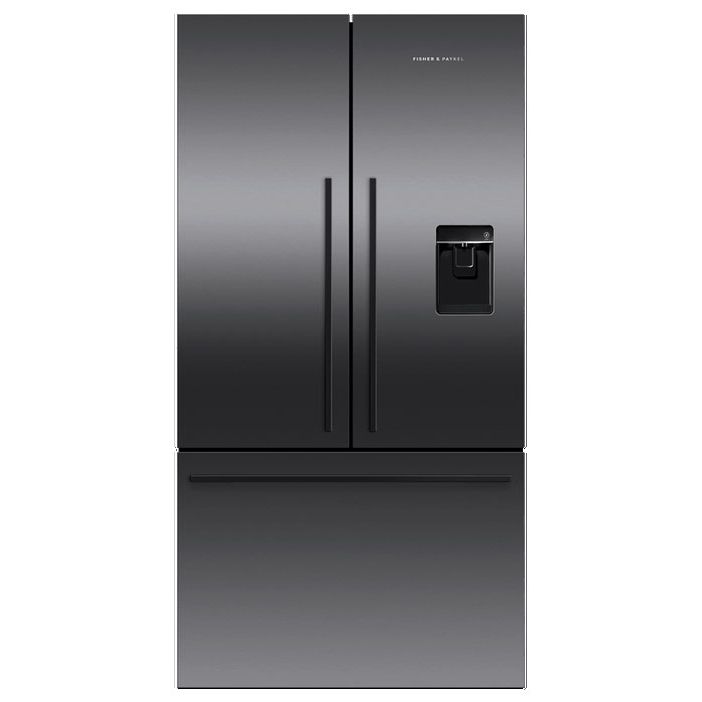 Fisher & Paykel Side by Side Kühlschrank RF540ADB5, 90 cm, Matt Schwarz INOX