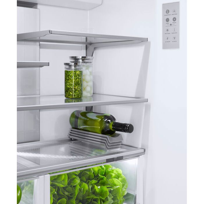 Fisher & Paykel Amerikanischer French Door Kühlschrank RSD80AU, 80 cm, Edelstahl