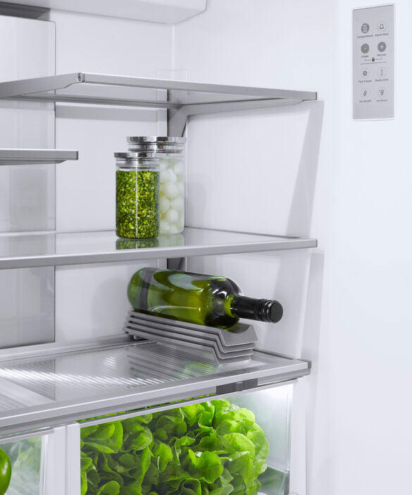 Fisher & Paykel Amerikanischer French Door Kühlschrank RSD80AU, 80 cm, Edelstahl