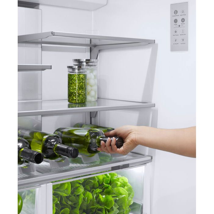 Fisher & Paykel Einbau Amerikanischer Kühlschrank RS90AU, 90 cm, ohne front
