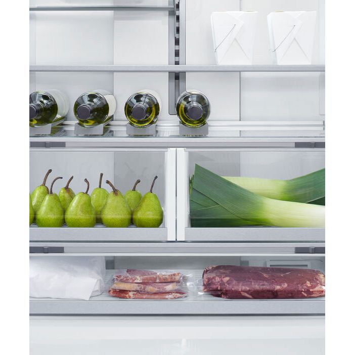 Fisher & Paykel Amerikanischer French Door Kühlschrank RSD80AU, 80 cm, Edelstahl