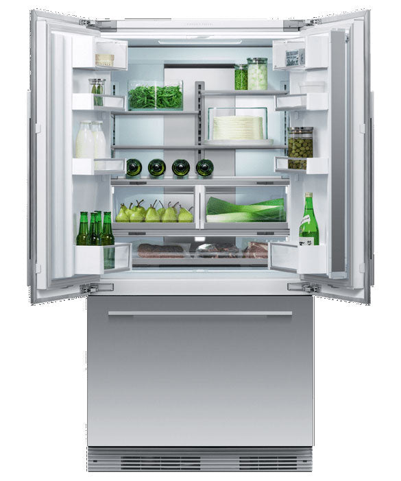 Fisher & Paykel Einbau Amerikanischer Kühlschrank RS90AU, 90 cm, ohne front