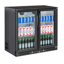 Flaschenkühlschrank 200 Liter mit 2 Flügeltüren | 902x565x900 mm