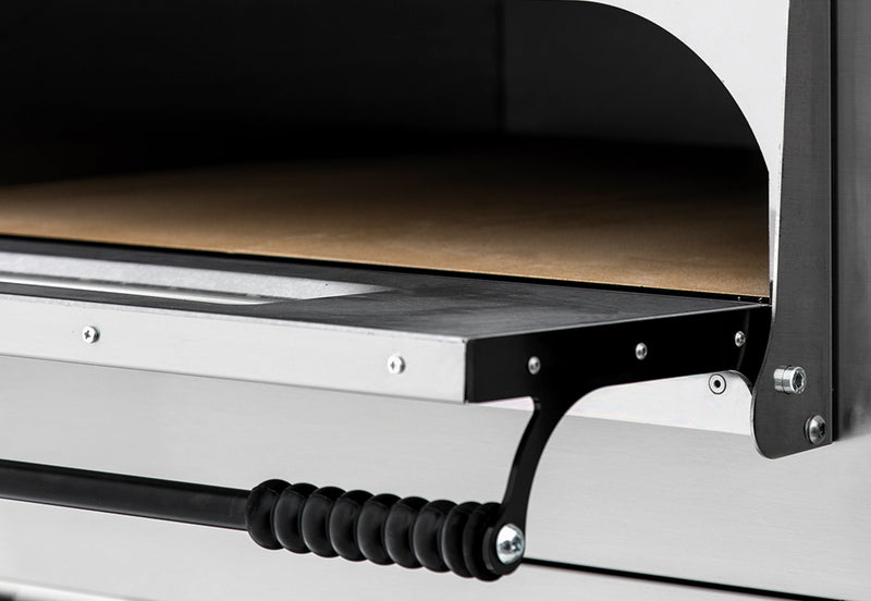 Prismafood Pizza Oven Profi44 - 2 chambers - for 8 pizzas of 32 cm each