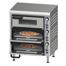 Casselin Elektrischer Pizzaofen 3 Kammern 35 cm