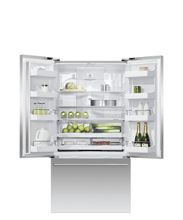Fisher & Paykel Amerikanischer French Door Kühlschrank RSD80A, 80 cm, Edelstahl