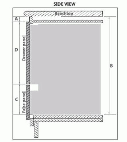 Fisher & Paykel Kühl Schublade RB9064S1 (RB36S25MKIW1 N)