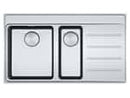 Franke Mythos MYX 251-86 A - 127.0642.078 Edelstahlspüle gebürstet