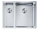Franke Box BXX 260/160-34-16 - 127.0375.279 Edelstahlspüle glatt