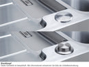 Franke Box Center BWX 220-54-27 A - 127.0558.826 Edelstahlspüle glatt