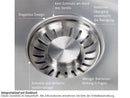 Franke Box BXX 260-36-16 A - 127.0375.343  Edelstahlspüle glatt