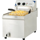Casselin Fritteuse Profi 10L mit Ablasshahn