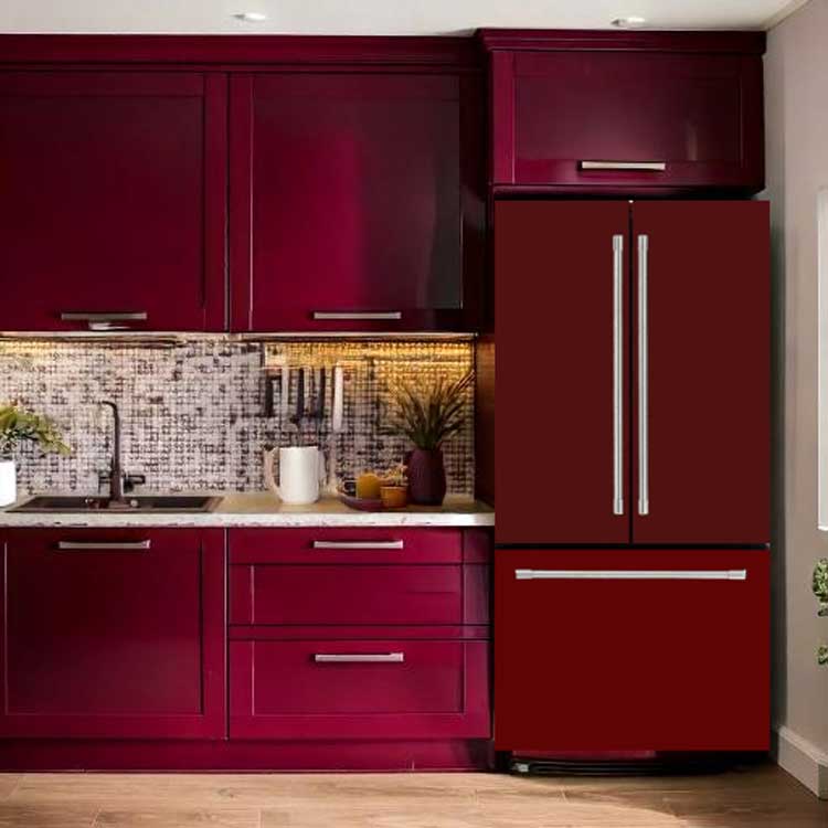 General Electric IO Mabe French Door Kühlschrank IWO19JSPF 3RAL, 84 cm, 527 Liter, RAL Farben Einbau