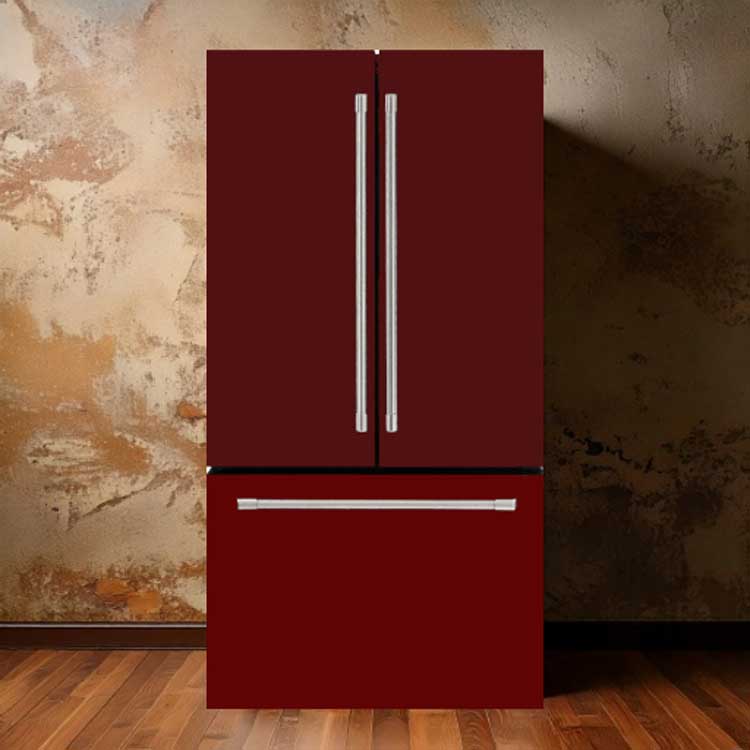 General Electric IO Mabe French Door Kühlschrank IWO19JSPF 8RAL, 85 cm, 527 Liter, RAL Farben Freistehend