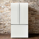 General Electric IO Mabe French Door Kühlschrank IWO19JSPF 8WM-DWM, 85 cm, 527 Liter, Matt weiß Freistehend