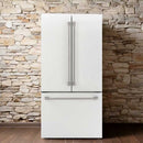 General Electric IO Mabe French Door Kühlschrank INO27JSPF 8WM, 92 cm, 765 Liter, Matt weiß Freistehend
