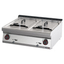 Casselin Elektrische Fritteuse zum Aufstellen 2 x 13 L 80 - Linie 700