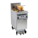 Casselin Elektrische Friteuse mit Filterung 2 x 12 Liter 17kW