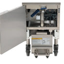Casselin Elektrische Friteuse mit Filterung 2 x 12 Liter 17kW