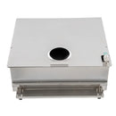 Casselin Elektrische Friteuse mit Filterung 2 x 22 Liter 17+17kW