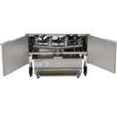 Casselin Elektrische Friteuse mit automatischem Heben und Filtrieren 4 x 12 Liter 17+17kW