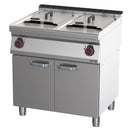 Casselin Elektrische Fritteuse mit Unterbau 2 x 17 L 80 - Linie 700