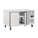 Polar Serie U Kühltisch 228 Liter 2-türig