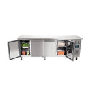 Polar Serie U Kühltisch 4-türig 449L