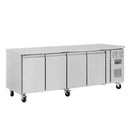 Polar Serie U Kühltisch 4-türig 449L