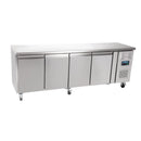 Polar Serie U Kühltisch 4-türig 449L