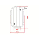 Fjordholz Mini Fass-Sauna Modell Cubus-1