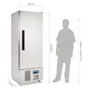 Polar Serie G Kühlschrank Edelstahl 440L