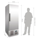 Polar Serie G Gefrierschrank Edelstahl 440L