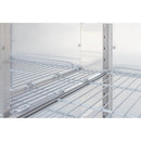 Polar Serie G zweitüriger Kühlschrank Edelstahl 1200L