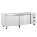 Polar Serie U Kühltisch 4-türig 553 Liter